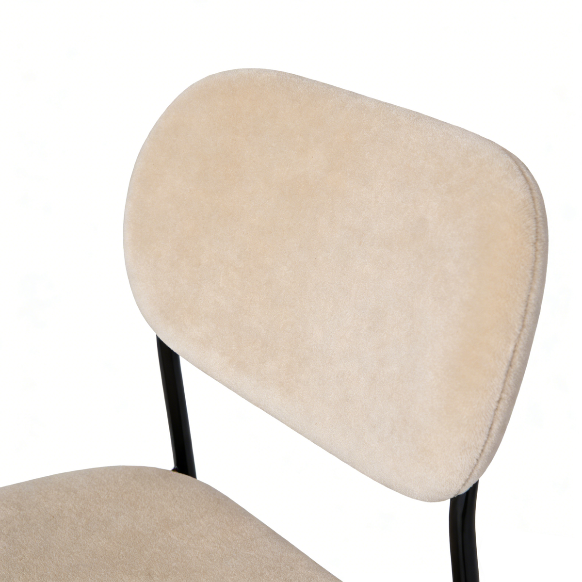 Modern Dining Chair, Fabric Frame - HETTA