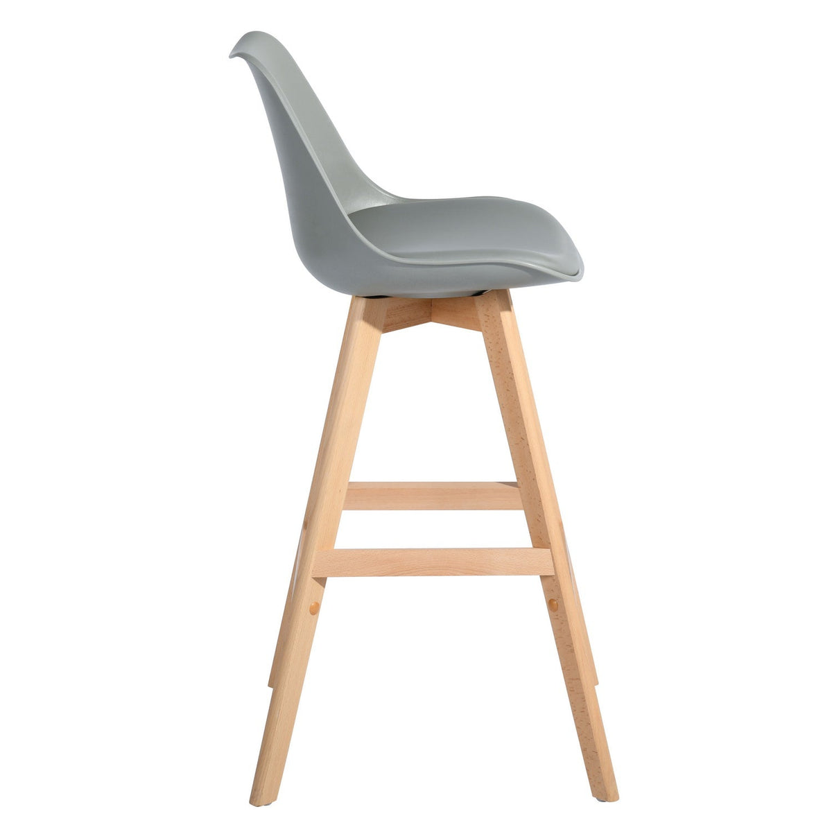 Homie Solid Wooden Leg Ukfr Bar Stools