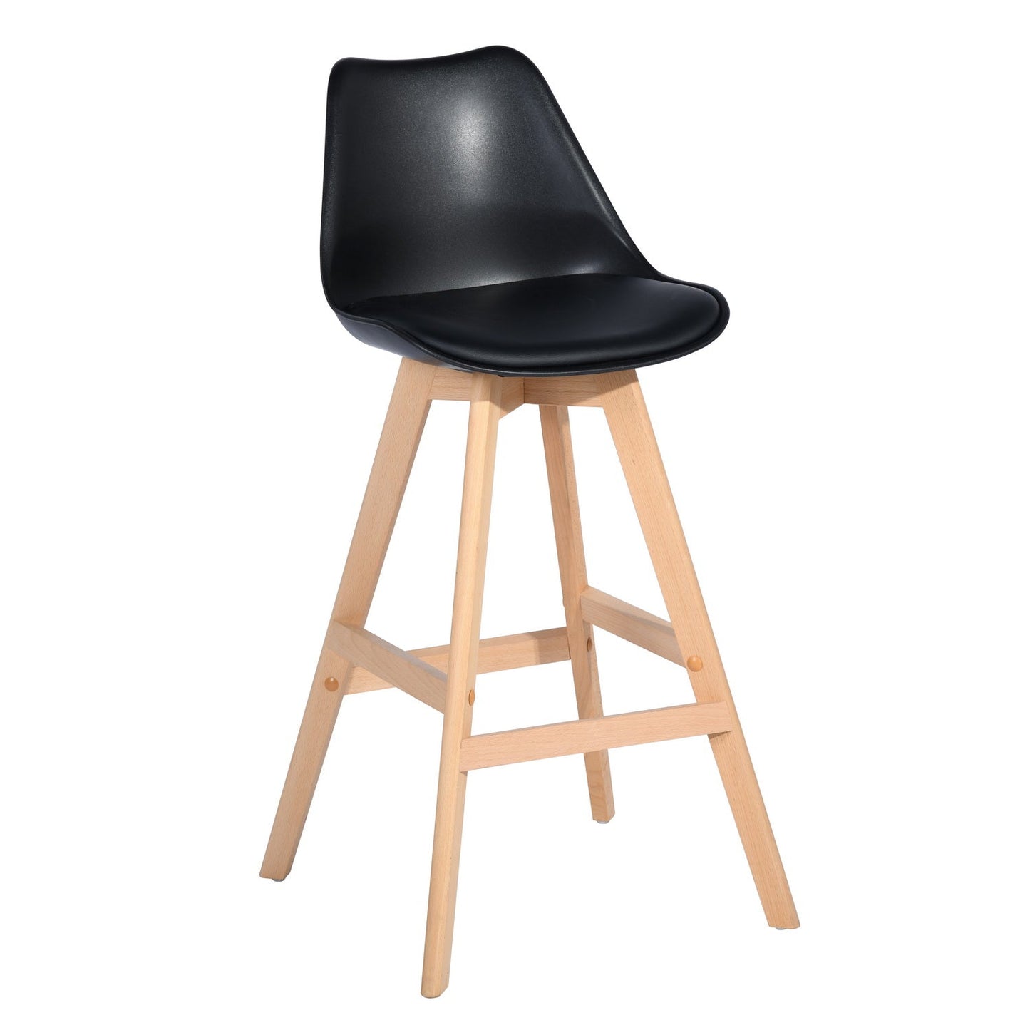 Homie  Solid Wood Bar Stool