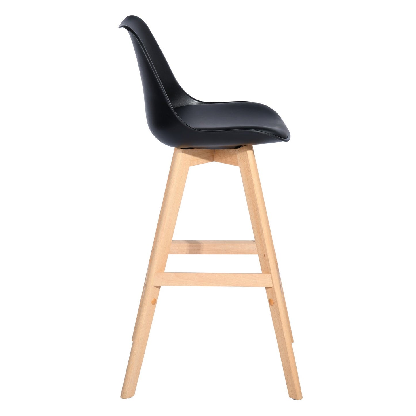 Homie  Solid Wood Bar Stool