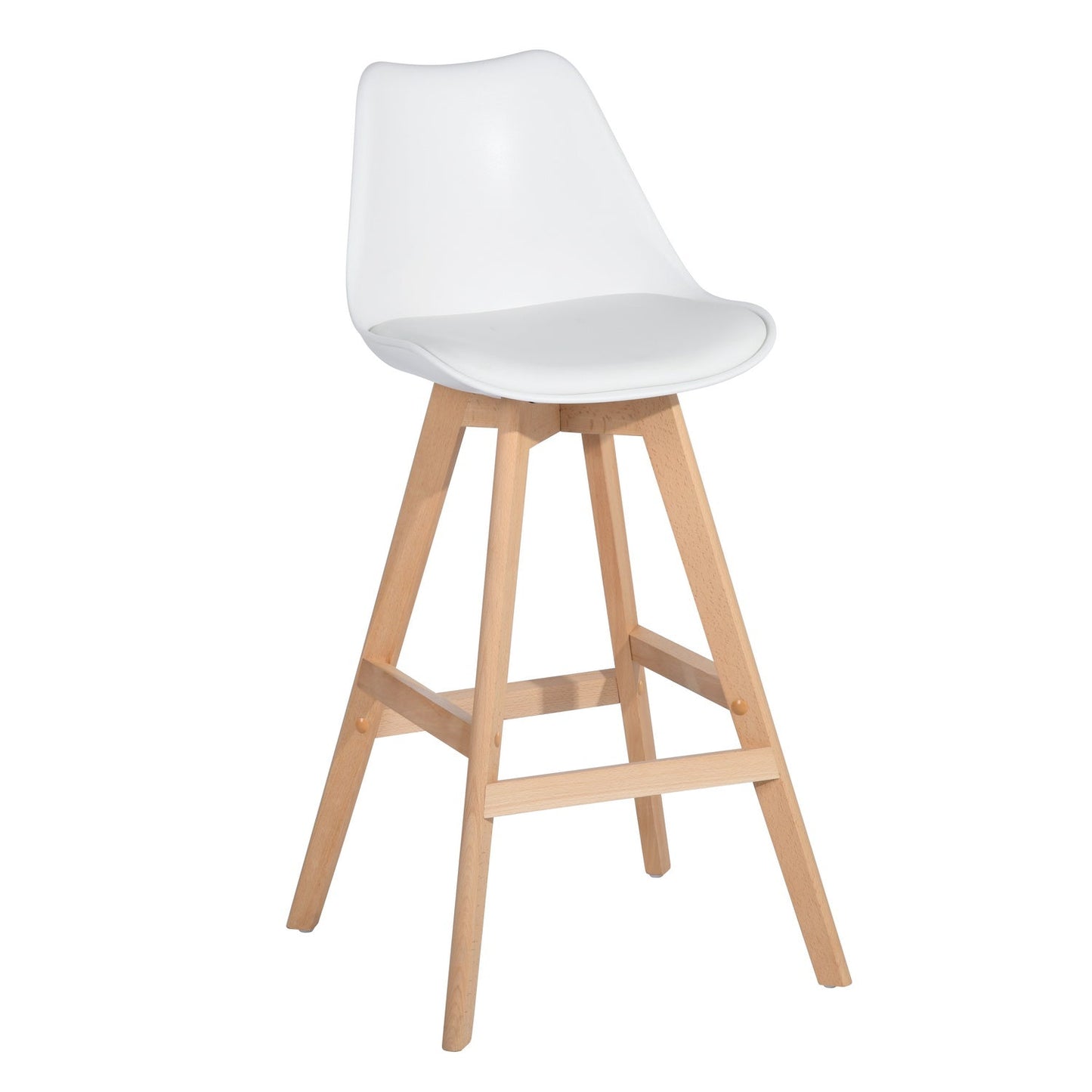 Homie  Solid Wood Bar Stool