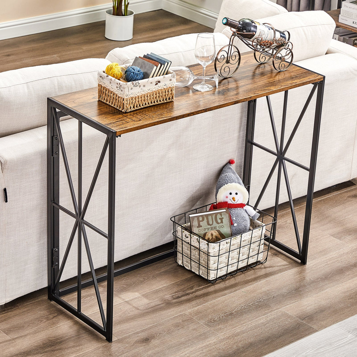Hores  Foldable Console Table