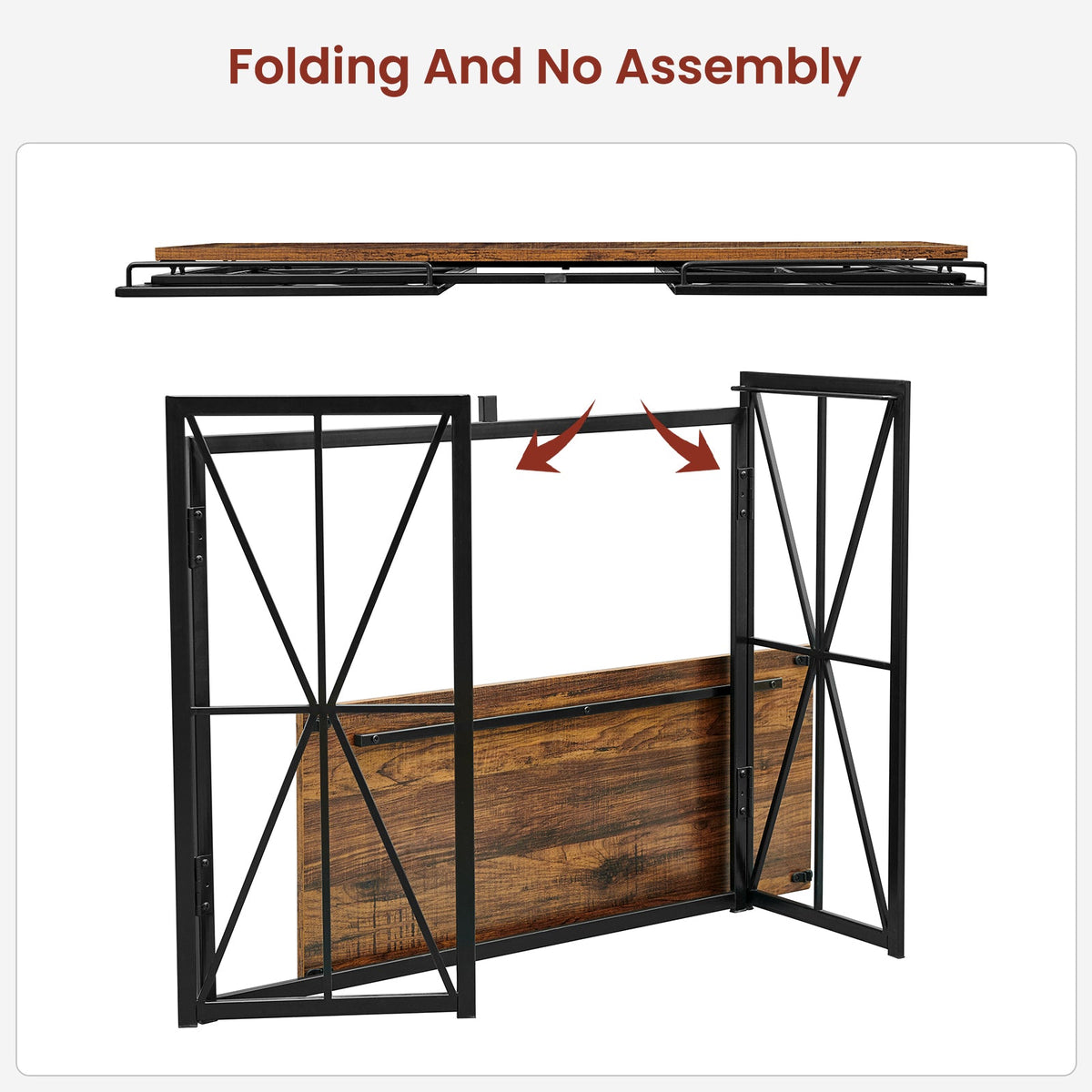 Hores  Foldable Console Table