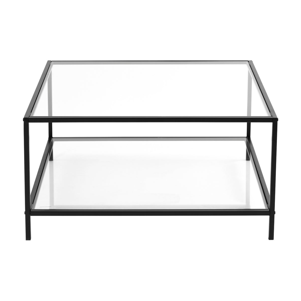 Modern Glass Metal Coffee Table - HUDD FRASERS