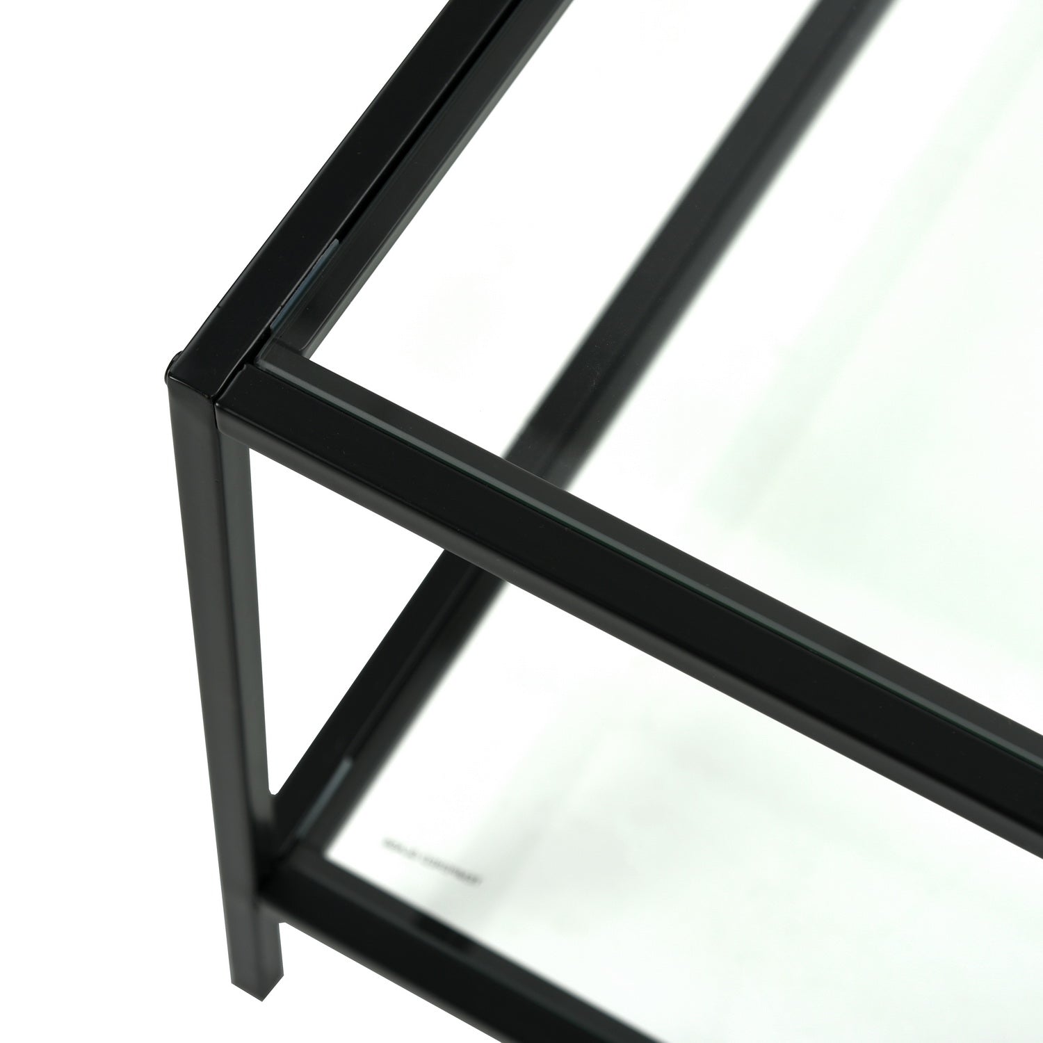 Modern Glass Metal Coffee Table - HUDD FRASERS