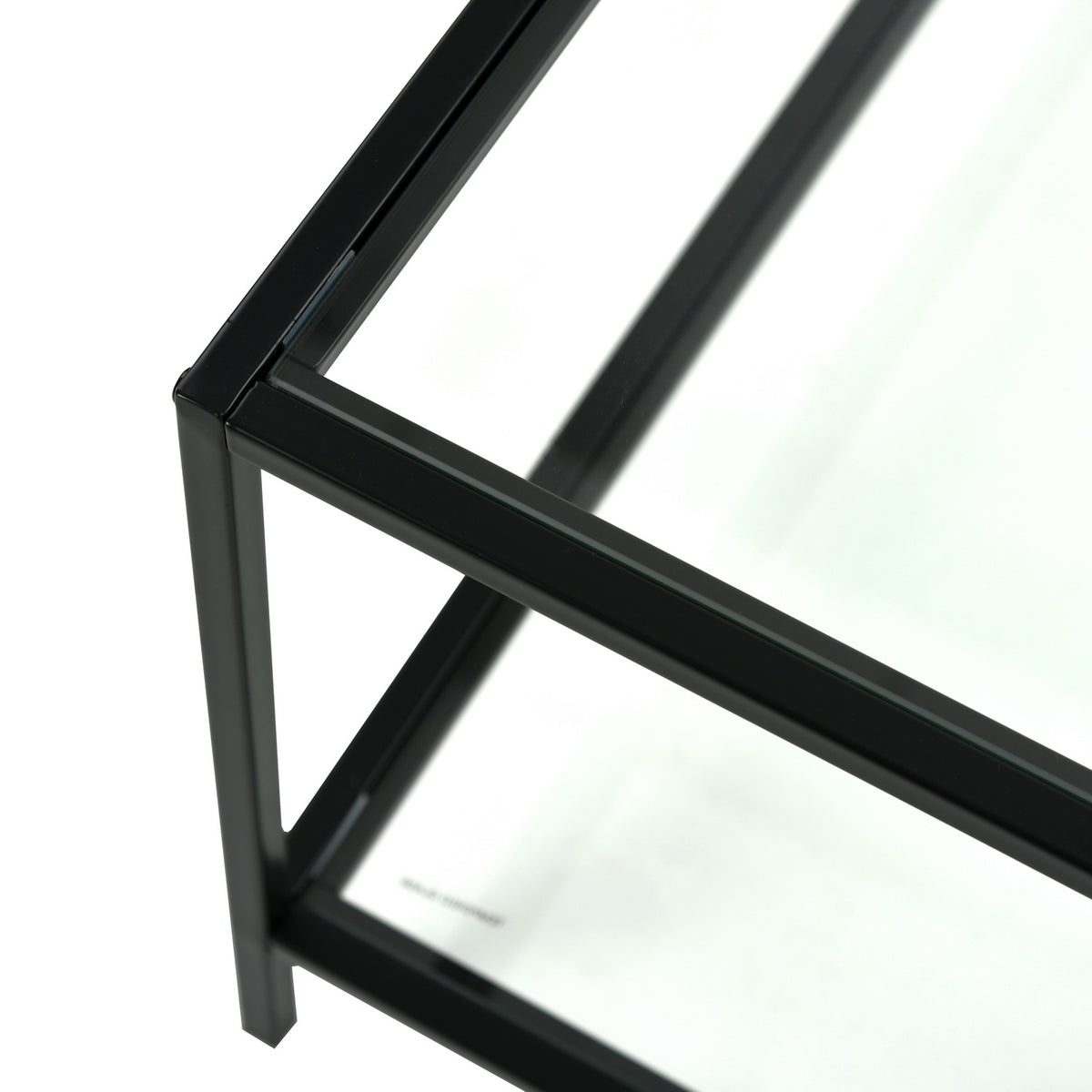 Modern Glass Metal Coffee Table - HUDD FRASERS