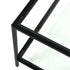 Modern Glass Metal Coffee Table - HUDD FRASERS