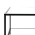 Modern Glass Metal Coffee Table - HUDD FRASERS