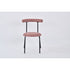 ihne blush - blush dining chair - modern indoor furniture