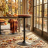 Modern Red Fabric Barstool – ILIYA-RED