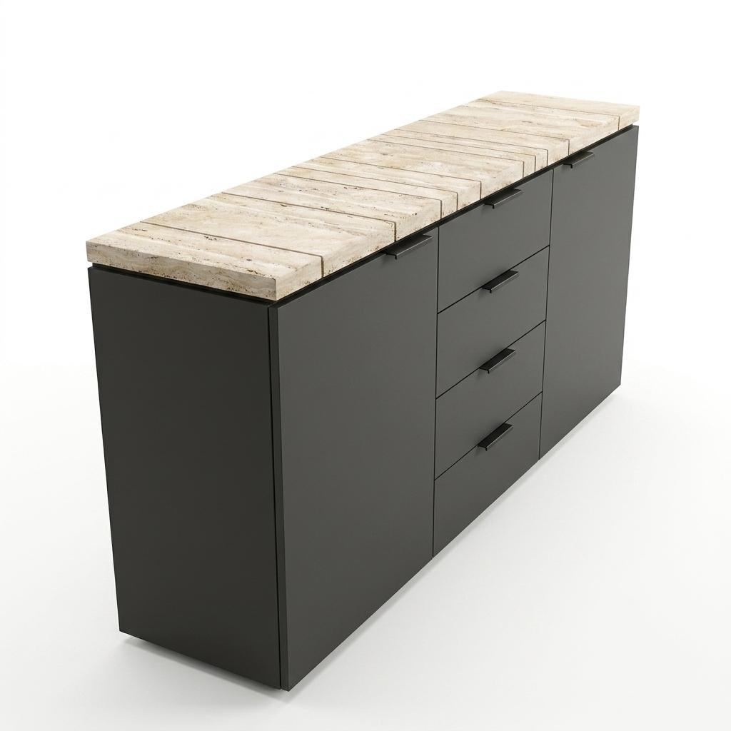 Modern Sideboard, Sleek Storage Cabinet - ILYX