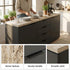Modern Sideboard, Sleek Storage Cabinet - ILYX