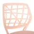 Modern Blush Office Chair, Mesh Seat & Adjustable Base - CARNATION CF PINK