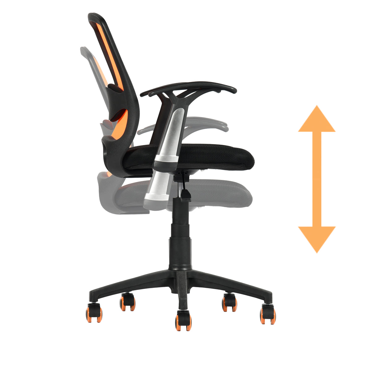 Modern Mesh Office Chair, Ergonomic Adjustable - IMMAS