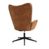 Iris  Faux Leather Accent Chair