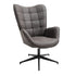 Iris  Faux Leather Accent Chair