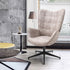 Iris  Faux Leather Accent Chair