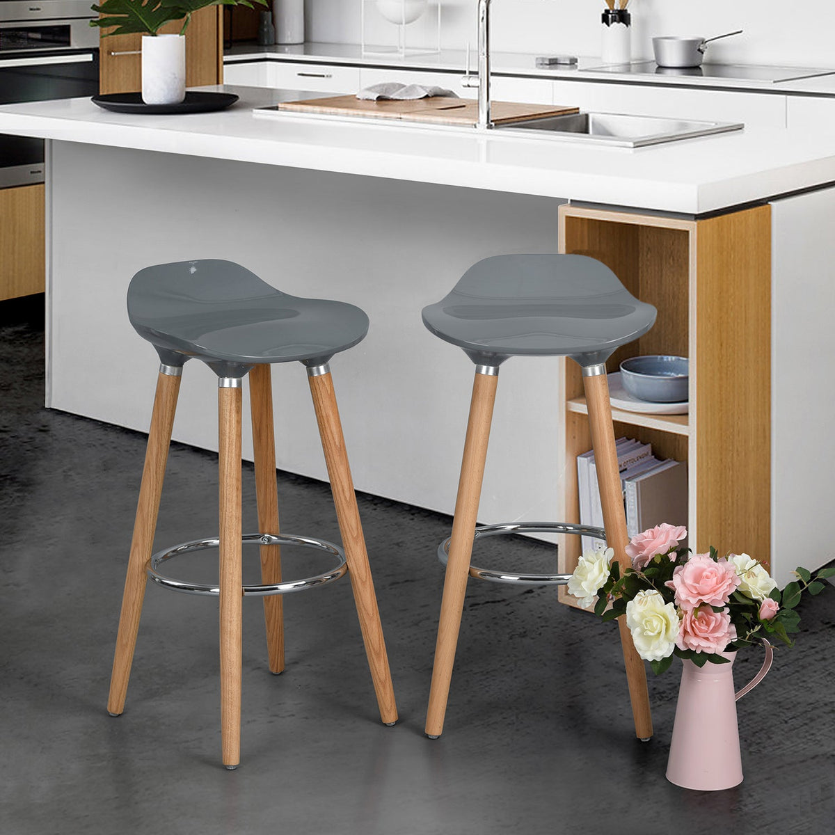 Jasmine Plastic Bar Stool