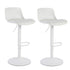 Jevon White Bar Stool