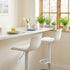 Jevon White Bar Stool