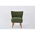 joan green - green leisure chair - folding pvc chair for events or indoor