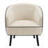 Modern Velvet Accent, Piped Detailing - JOANNA HOPE CAMILLE Chair