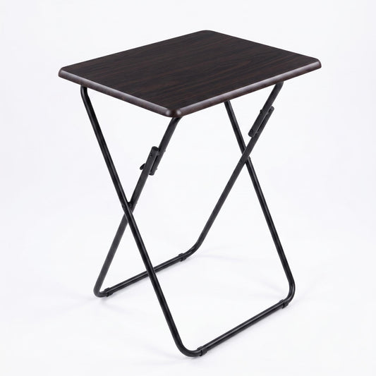 Modern Folding Desk, Walnut MDF & Metal - JOEY WAL