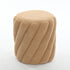 jonomi - khaki ottoman - upholstered compact seating or footrest