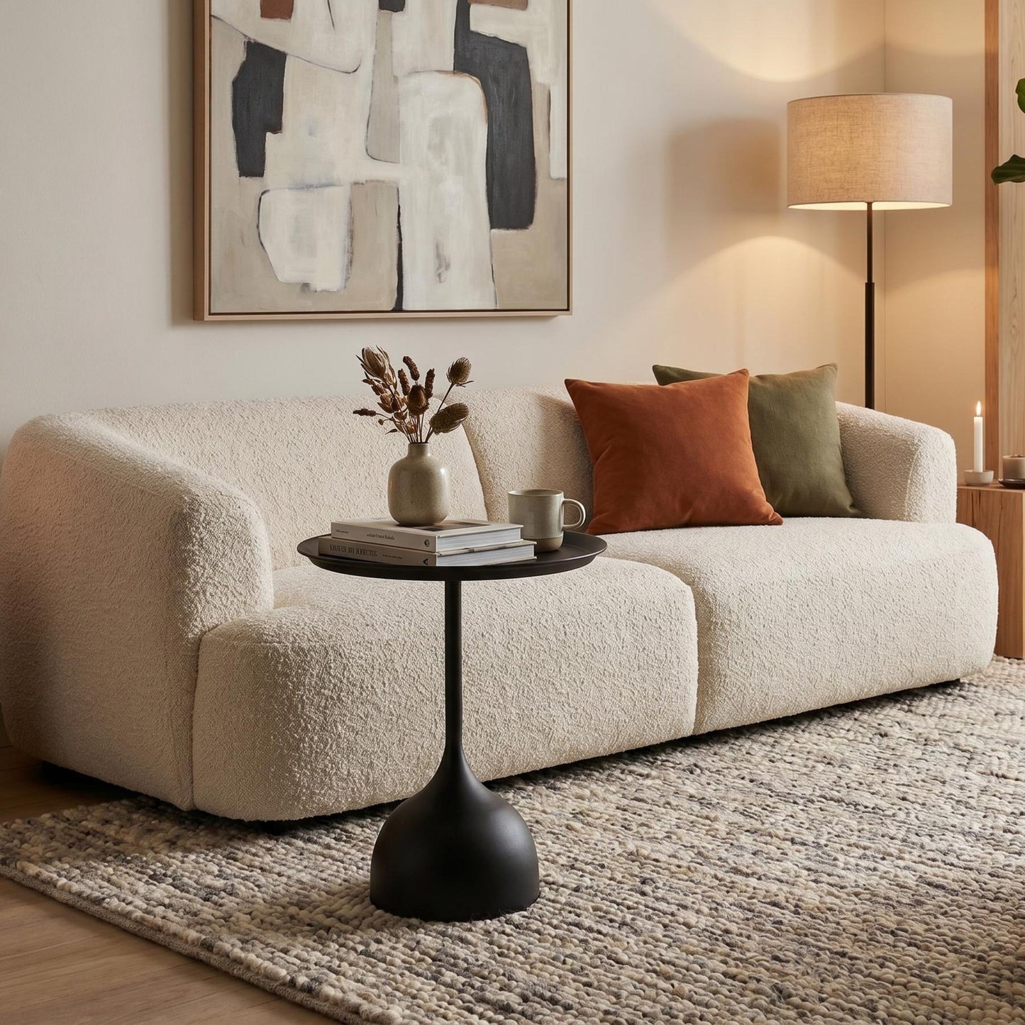 Modern Accent End Table, Sleek Design - JORIM