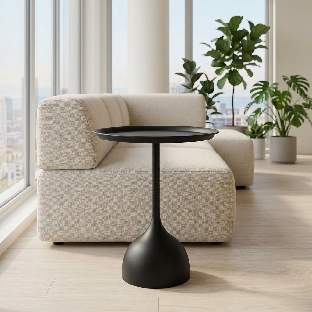 Modern Accent End Table, Sleek Design - JORIM