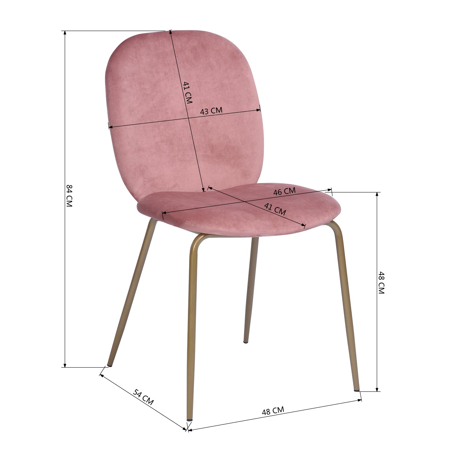 Jule Velvet Dining Chair