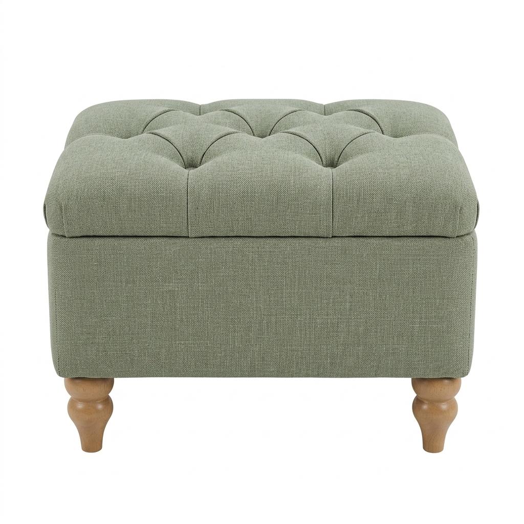 Modern Green Upholstered Bench - JULIPA GREEN