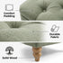 Modern Green Upholstered Bench - JULIPA GREEN