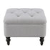 Modern Grey Upholstered Bench - JULIPA GREY