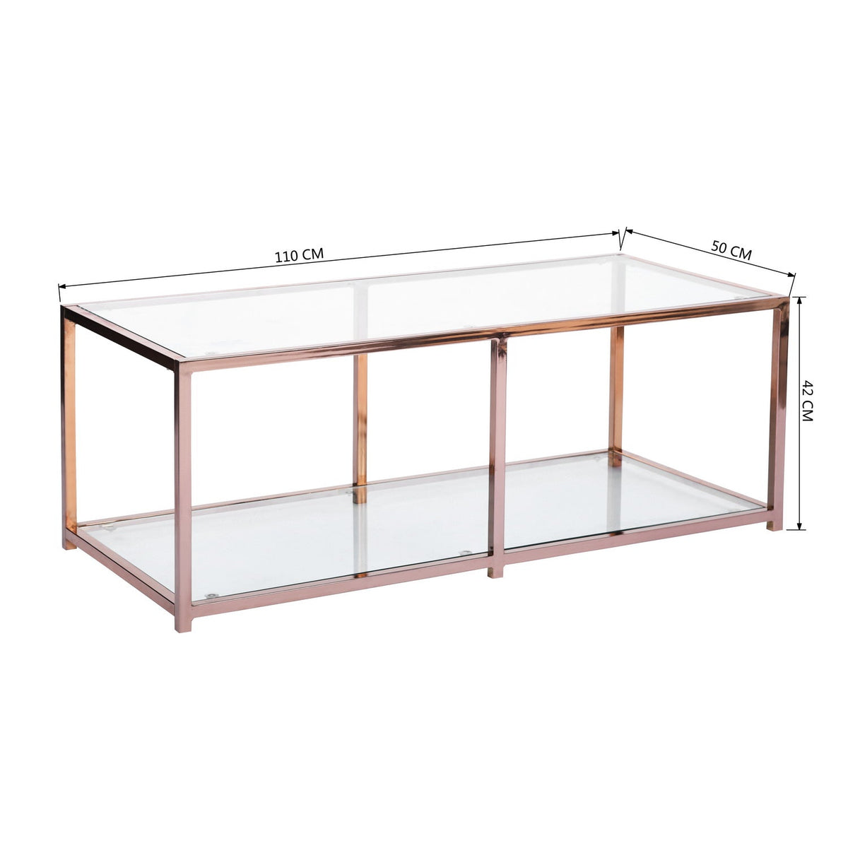 Justin Glass Coffee Table