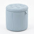 Modern Striped Ottoman, Upholstered Storage Bench - Julipa Mae