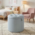Modern Striped Ottoman, Upholstered Storage Bench - Julipa Mae