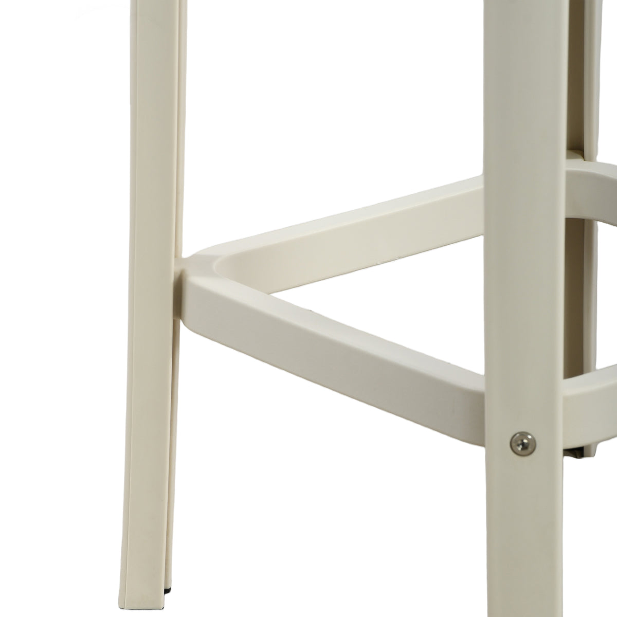 Modern Minimalist Barstool, Full PP Construction - KARI