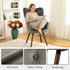 Modern Velvet Leisure Armchair, Beech Wood Legs – KAS KD VELVET DARK GREY