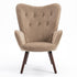 Modern Velvet Leisure Armchair – KAS KD VELVET TAUPE