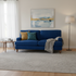 Modern Velvet Sofa, Wooden Frame - KATAR 2.5 SEAT