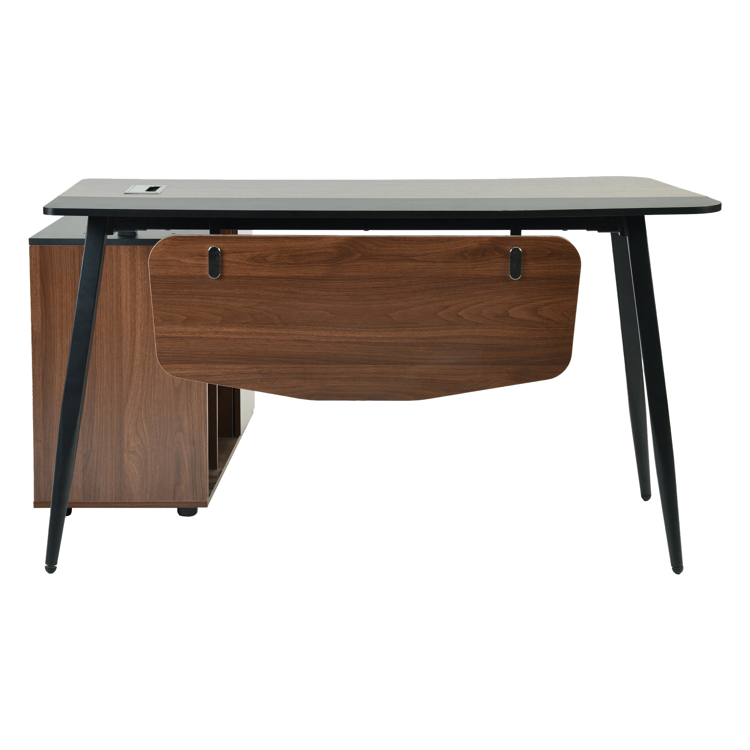 Modern Office Desk, Melamine Board & Iron Pipe - KELAR