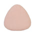 Modern Blush Triangular Stool, Upholstered Poplar - KELVOR