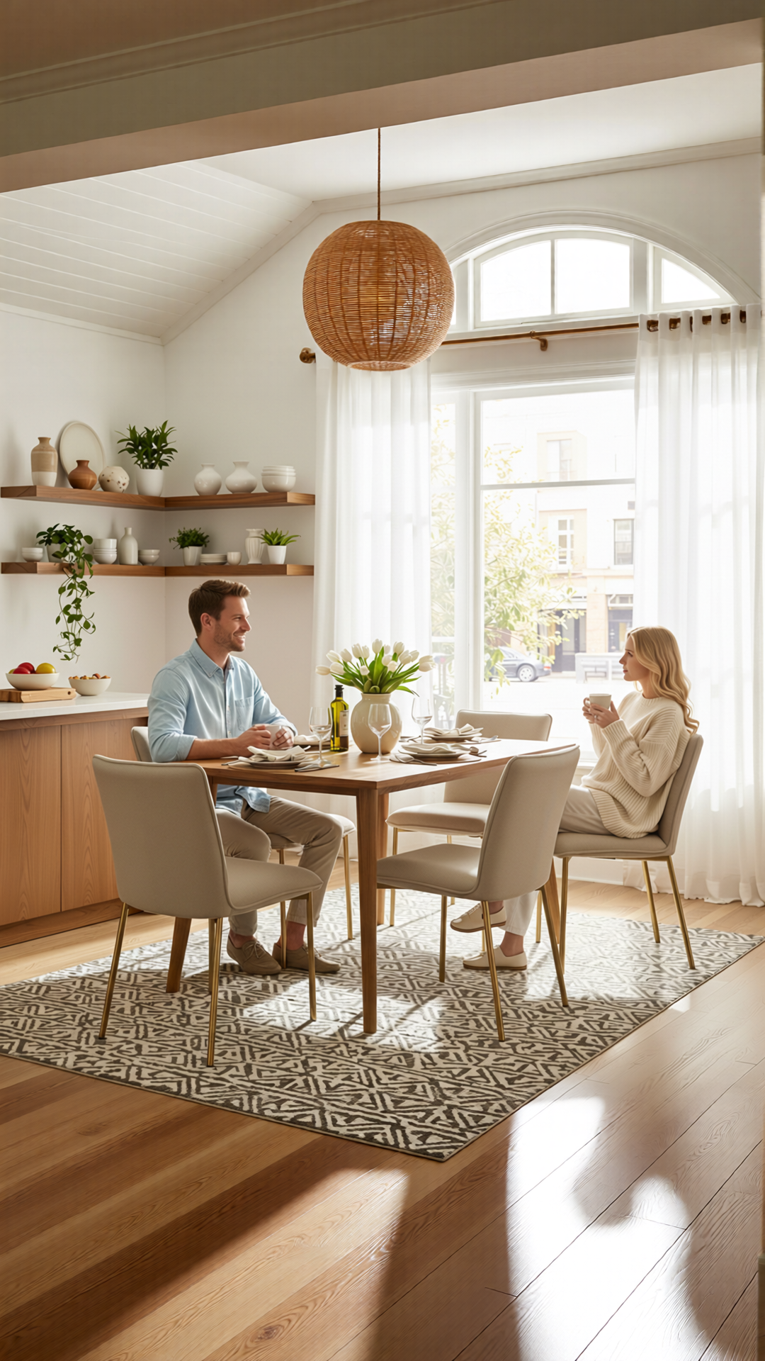 Modern Dining Accent Chair - KEMMY 1