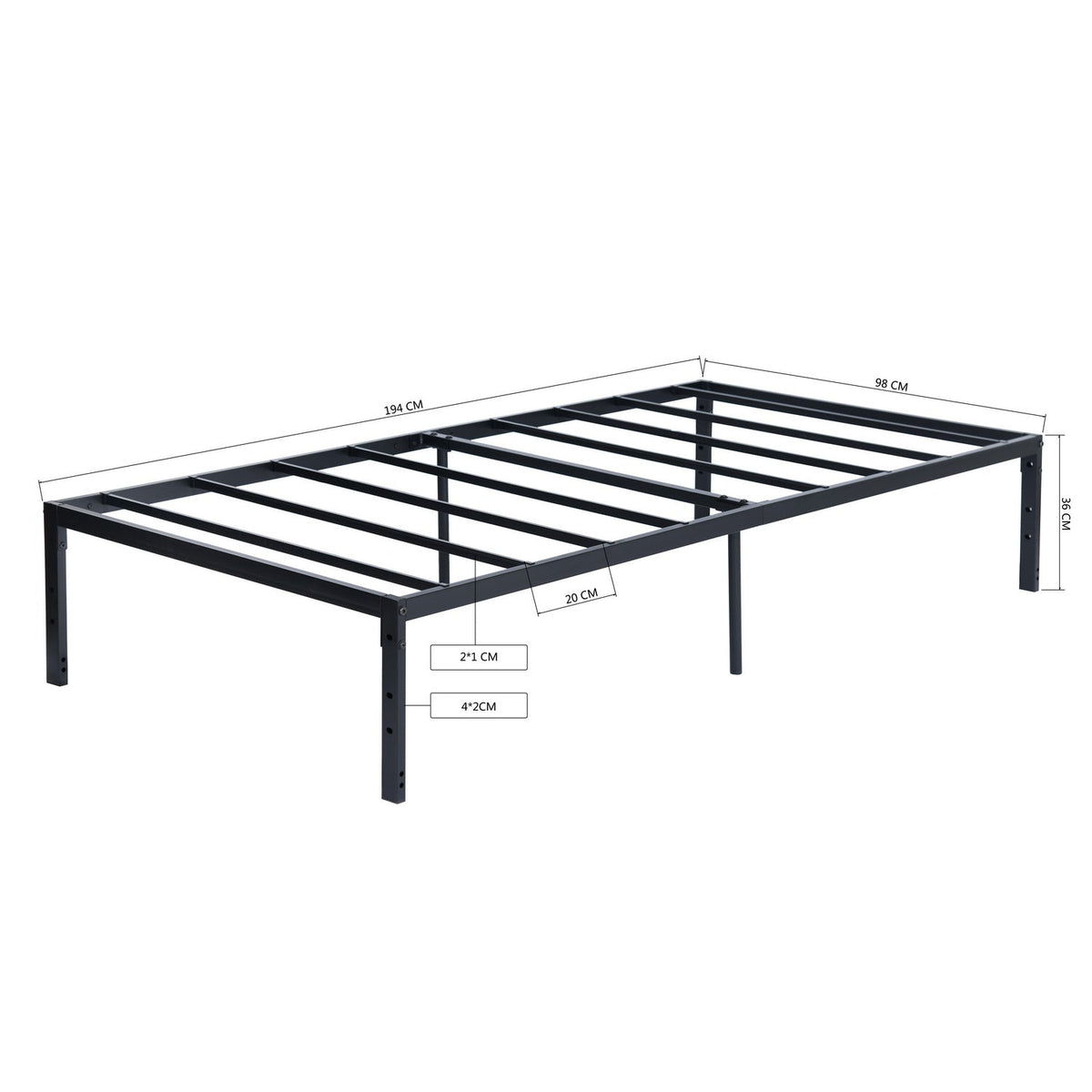 Kiela Platform Bedframe