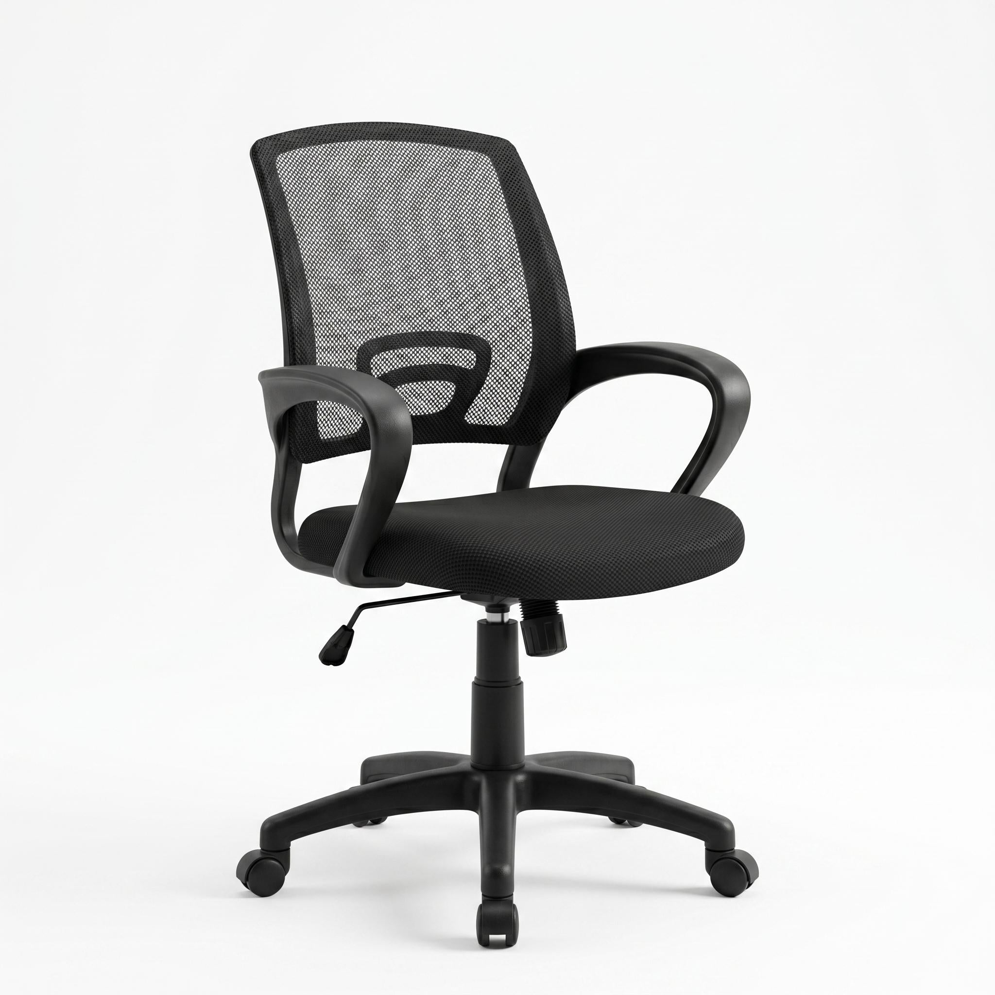 Modern Mesh Office Chair, Nylon Base - KITE 2