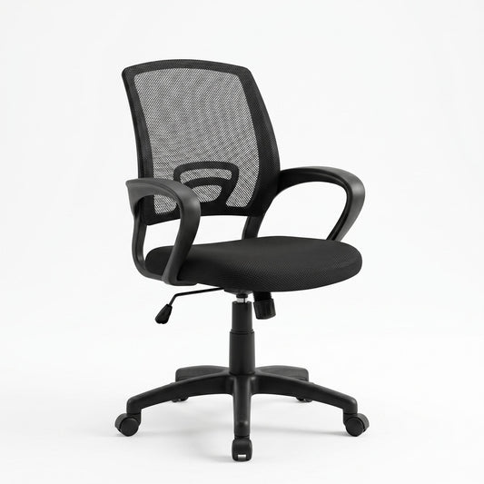 Modern Mesh Office Chair, Nylon Base - KITE 2