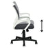 Modern Mesh Office Chair, Ergonomic Adjustable Seat - KITE BLACK W
