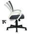 Modern Mesh Office Chair, Ergonomic Adjustable Seat - KITE BLACK W