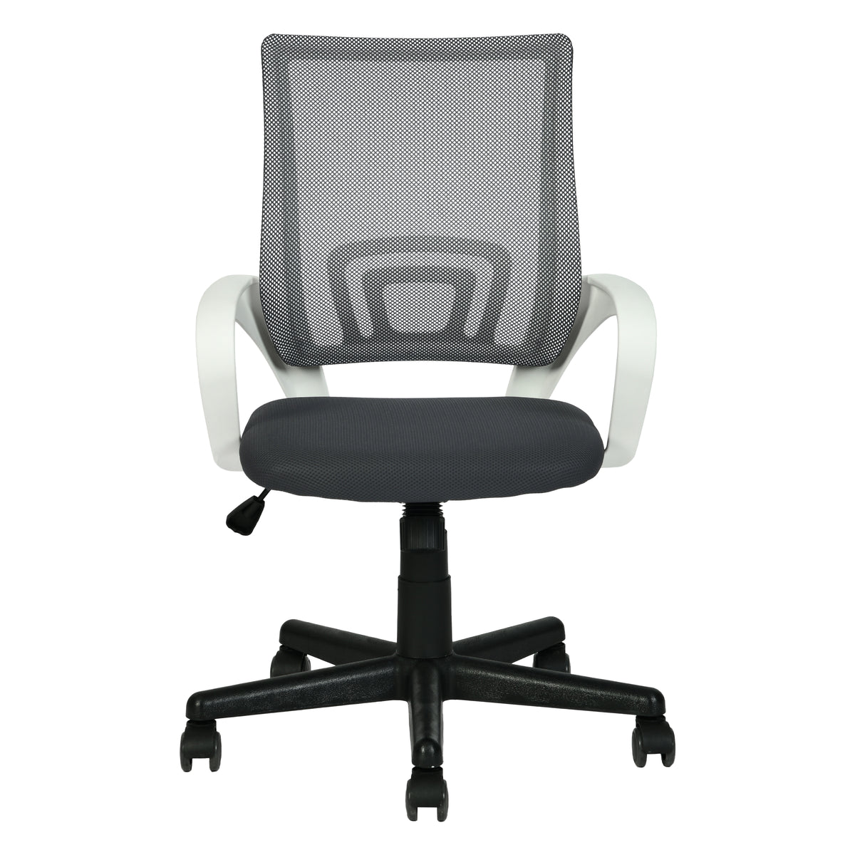 Modern Mesh Office Chair, Ergonomic Adjustable Seat - KITE BLACK W